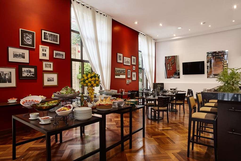 George V Casa Branca Hotell São Paulo Restaurang bild